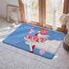 C Cardcaptor S Sakura Cartoon Floor Mat Eco  Flannel Doormat Non Slip Odorless Indoor Floor Rug Soft Short Plush Home Mat