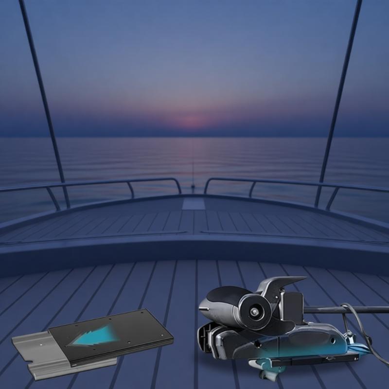Simple Install Quick Release Fishing Motor Bracket Supports Hand Or Foot Control Operation On Boats