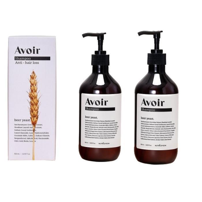 Avoir Beer Yeast Shampoo 500ml x 2 (16338980)
