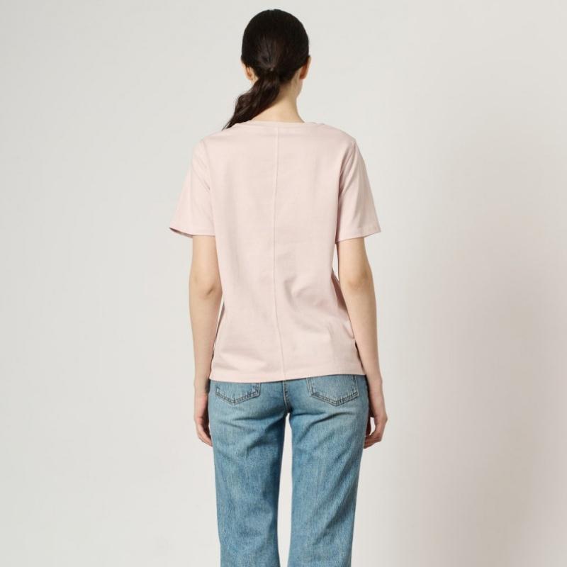 Bcbg PockeT PaTch Round T shirT B4m3x406