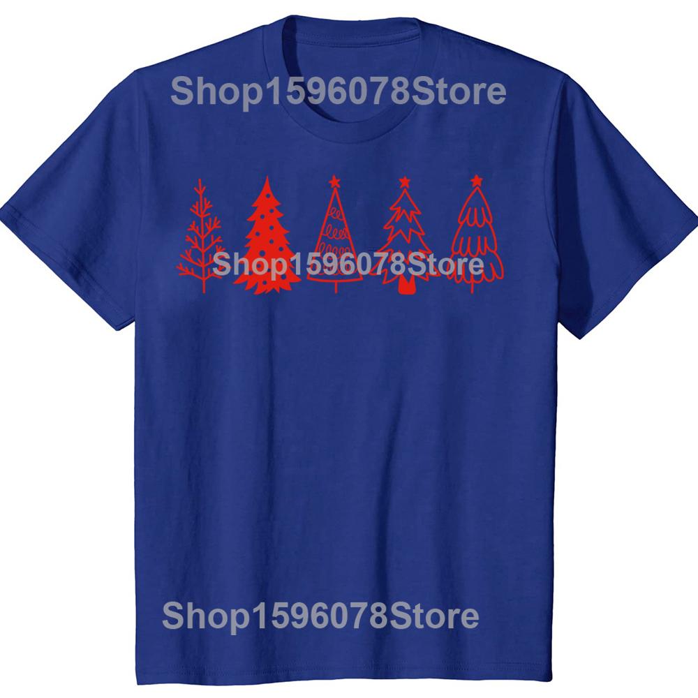 Funny Christmas The Most Wonderful Time of The Year Tee Xmas Tree Tshirts Men Casual Loose Crewneck Collar Hip Hop T Shirt