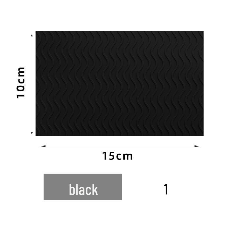 Water Ripple Non-Slip Silicone Heel Stickers