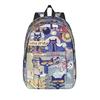 Pete the Cat  Cool Kitten Casual Backpack Sports High School Business Cartoon  Daypack Laptop Computer Canvas Bags