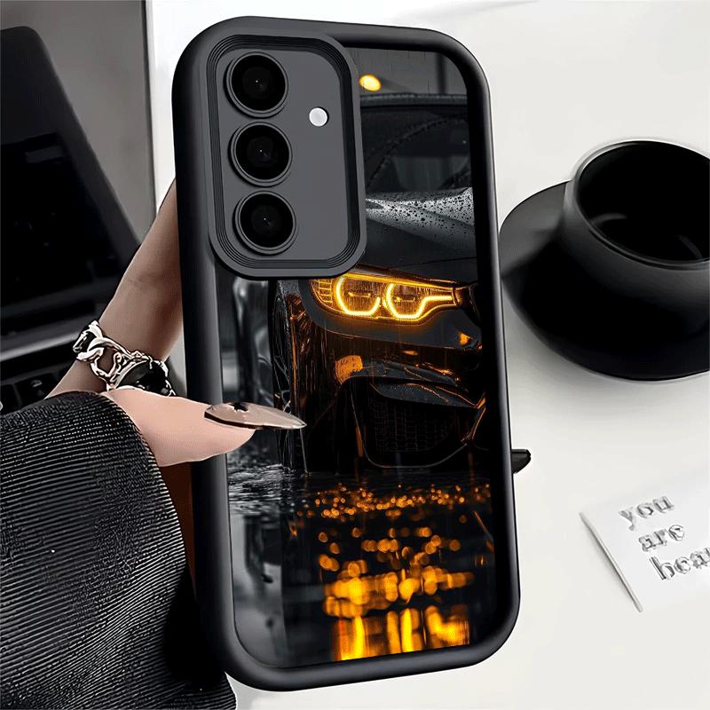 Handyhülle für Samsung Galaxy A17 A16 A15 A14 A13 Blau Rot Auto für B-Bmwes A56 A36 A26 A55 A35 A25 A54 A34 A24 A53 A33 A23 A07 A