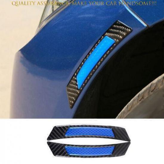 For Volvo S90 2017-2024 Real Carbon Fiber Car Wheel Eyebrow Anti-Collisio 2PCS