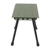 Portable Folding Stool Lightweight Aluminum Oxford Fabric Seat Cushion 330.7lbs Load Bearing Fishing Camping Chair for Hiking
