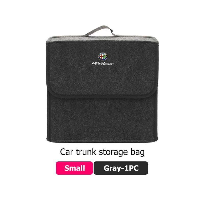 Car Trunk Storage Large Capacity Stowing Tidying Organizer Box For Alfa Romeo 159 Giulietta Giulia 147 Mito 156 159 166 GT