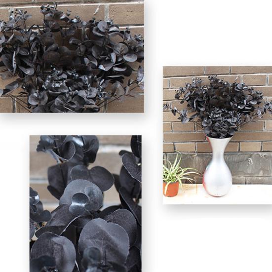 Durable Fake Eucalyptus Leaf Portable Stylish Eye-catching