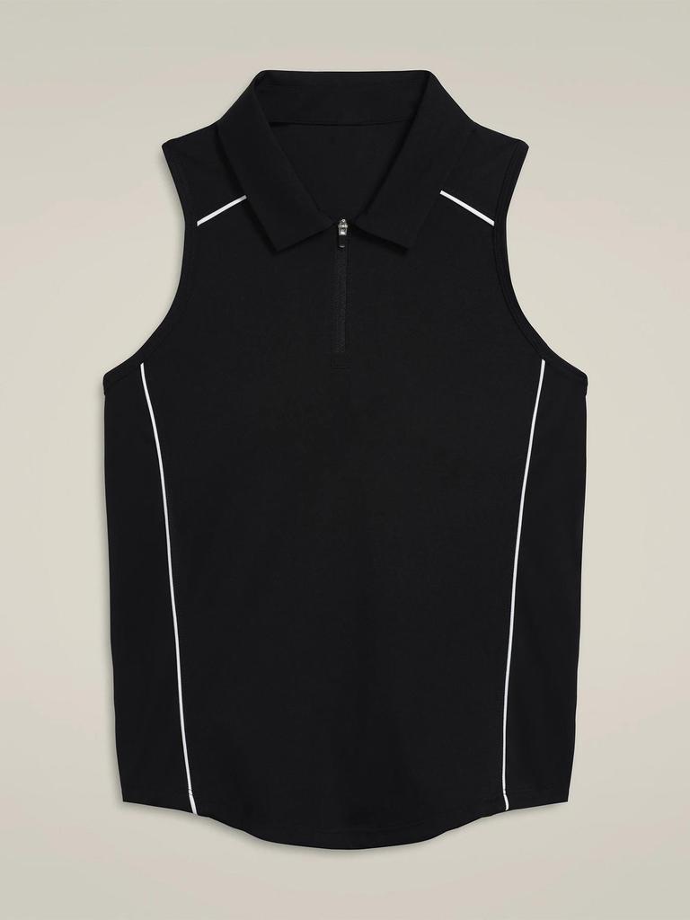 2025 Spring/Summer Women's Sleeveless Polo Golf Vest & Tennis Outfit Set - Slimming Sports Fitness Top