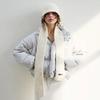 [handmade]momo knit muffler_ivory