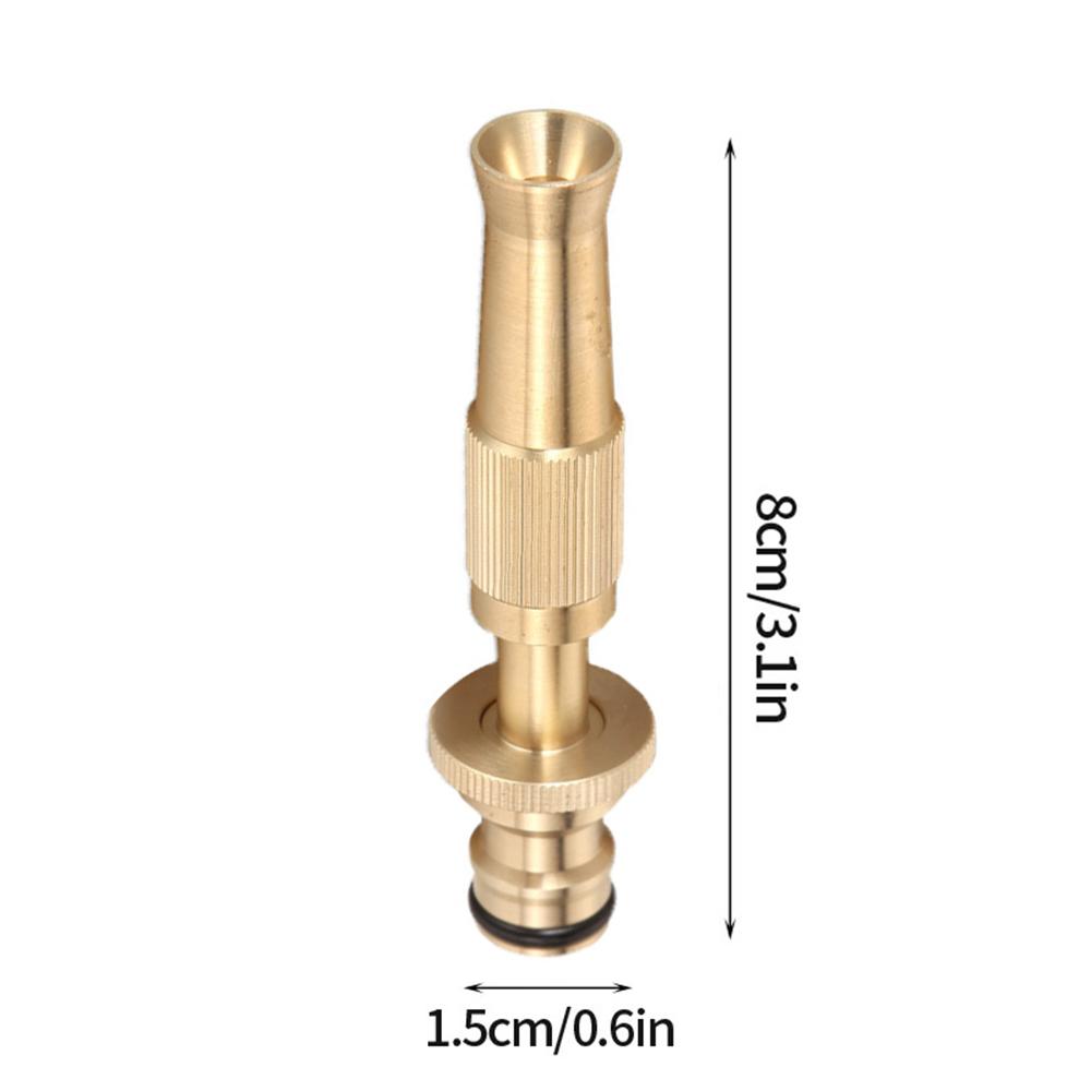 Ugello Spray Pistola ad Acqua Alta Pressione Spruzzo Diretto Irrigatore Connettore Rapido Tubo Idropulitrice Regolabile Irrigatore da Giardino