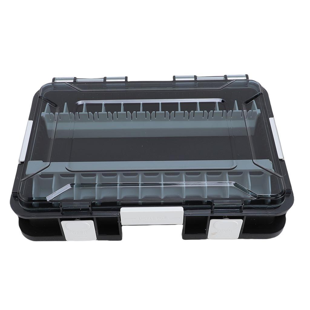 Squid Jig Hook Storage Case Container ABS Plastics Transparent Lid Squid Bait Lure Organizer Box Tackle Box for Sea