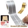 500/1000 Stück/Rolle Selbstklebende Rubbelaufkleber DIY Rubbelaufkleber Partyaktivität Verwendung
