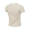 Puma Comfortable Knitted Sports Short Sleeve T-Shirt Women Tops Khaki 631305-87