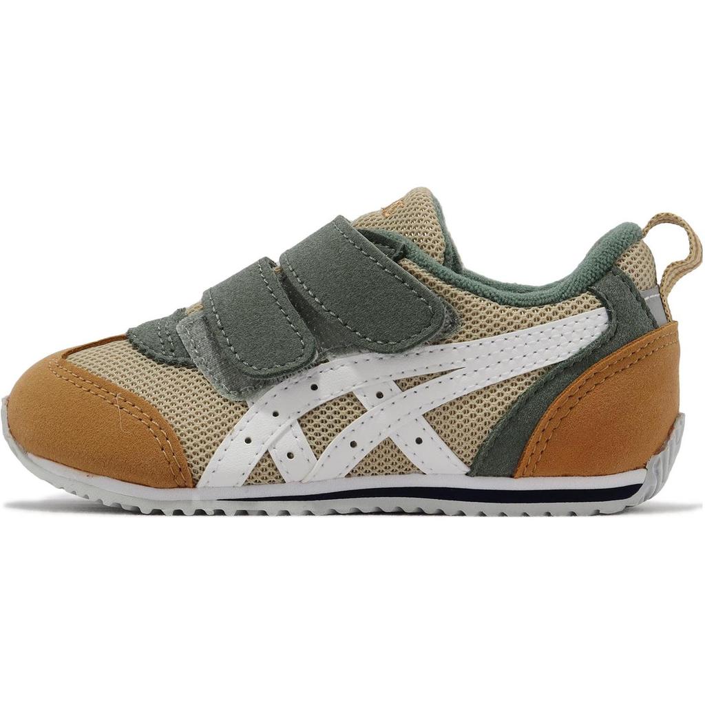 Asics Suku2 Comfortable Lightweight Durable Versatile Fashion Low-Top Kids Casual Shoes Kids casual shoes Brown Green 1144A271-202