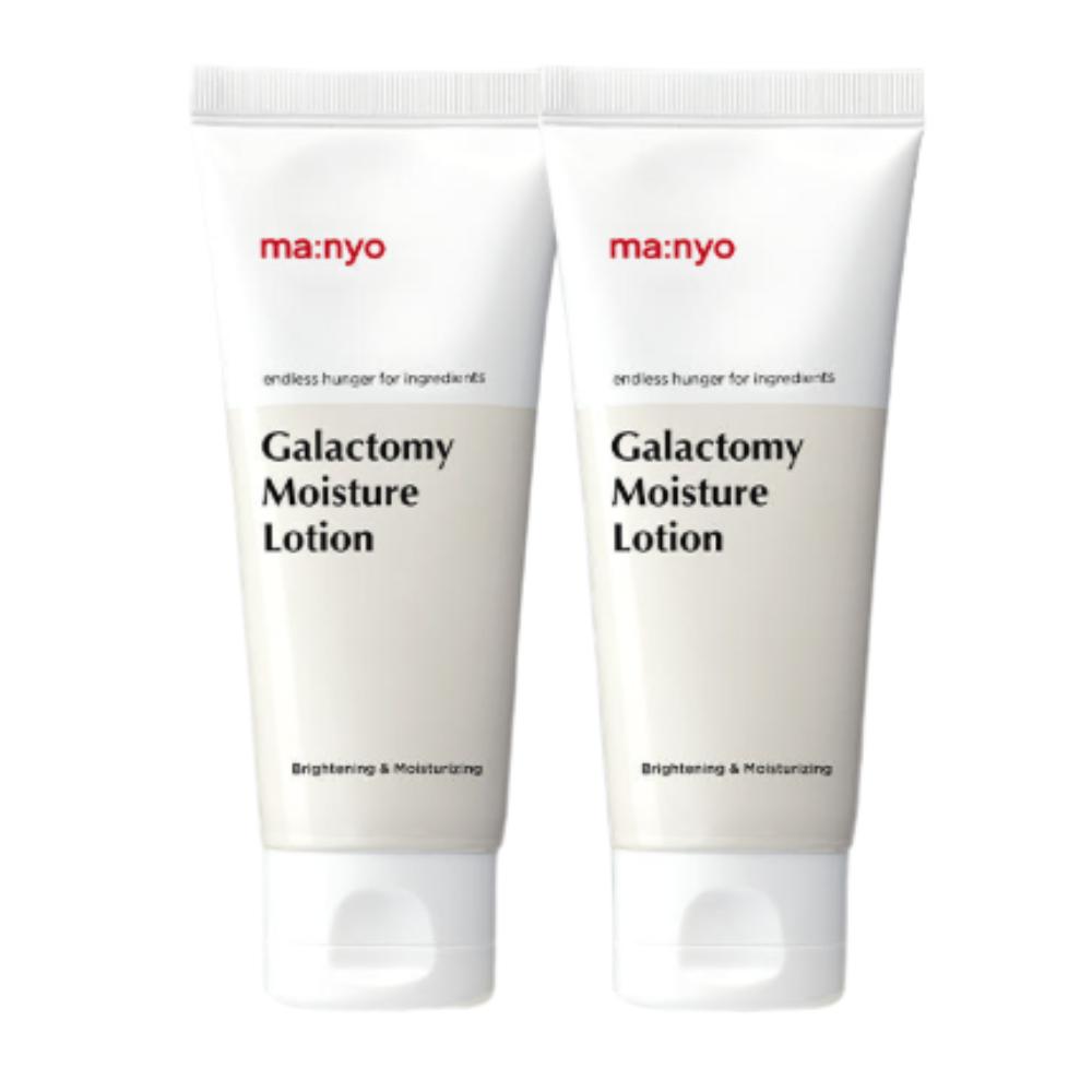 

ma:nyo Galactomy Moisture Lotion 100ml Duo Set | Oil-Water Balancing & Skin Brightening K-Beauty Facial Moisturizer