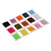 15 Colors Ice Cards Fly Tying Materials Tinsel Cactus Chenille Crystal Body