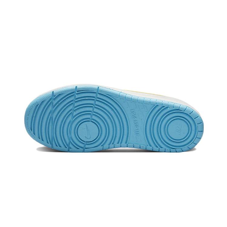 Nike Court Borough Low 2 PS 'White Baltic Blue Volt' BQ5451-122