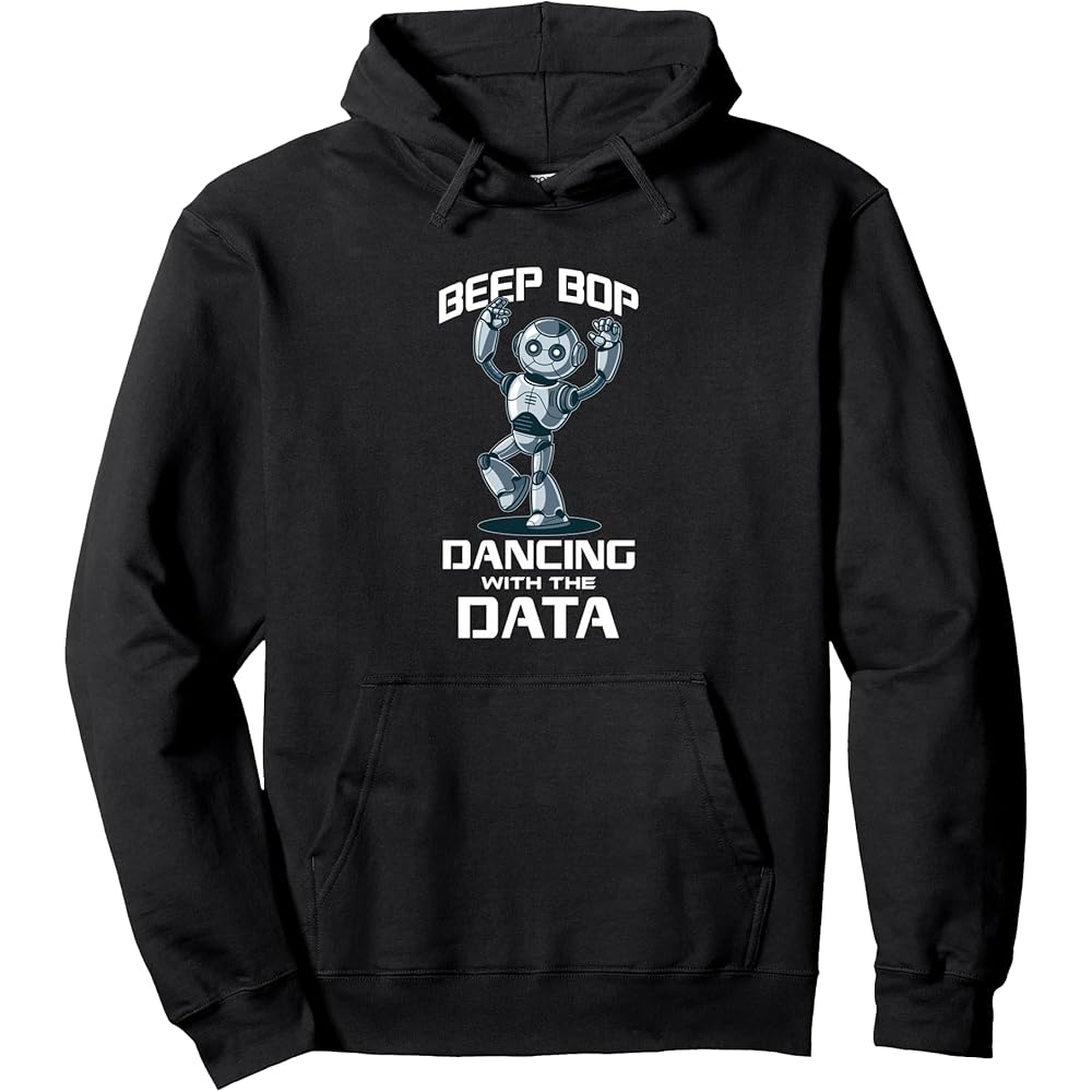AI Robotics Geek Tech Humor Dancing Robot Hoodie