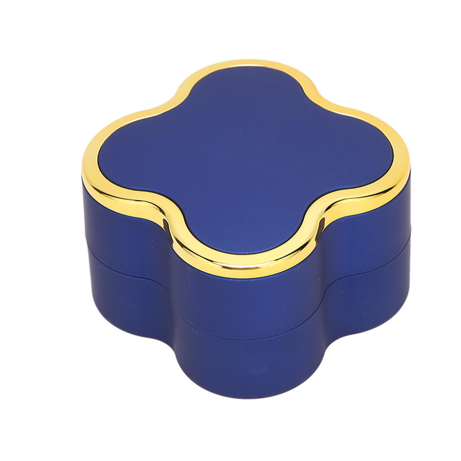 

Светодиодная подсветка подвеска ювелирные изделия подарочная коробка ожерелье витрина витрина для предложения помолвки темно-синий