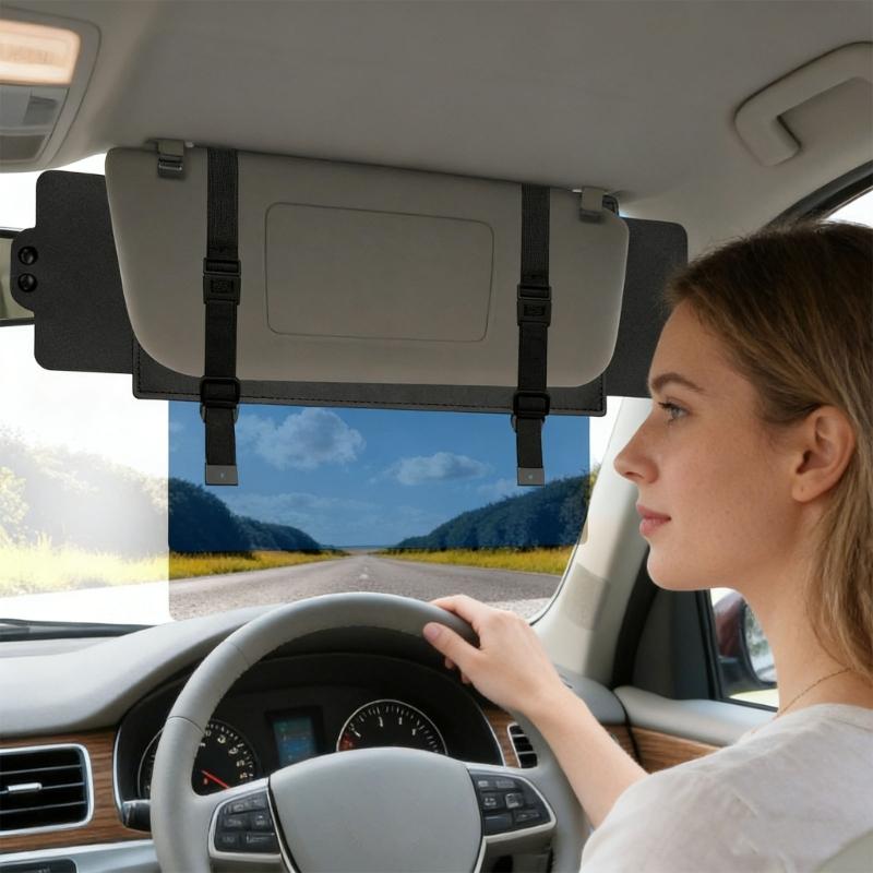 Universal Car Sun obstacle Extender With Polarized PC Lens For Light Reduction And UV Protection