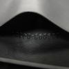 Used Guccissima 6-ring keychain (138093 7949) with double G embossing (9539) in black. Unisex. from Japan AUTHENTIC
