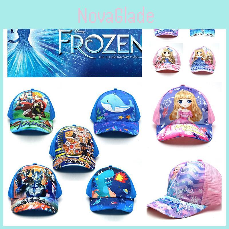 Neue Cartoon-Baseballkappe für Kinder, Dinosaurier-Sonnenhut mit Netzschutz