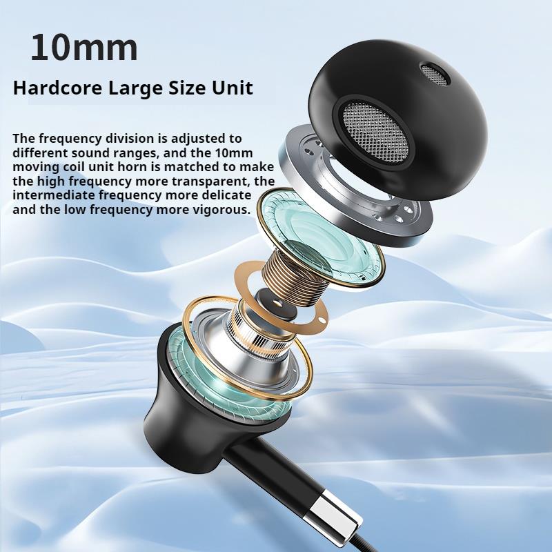 HD Screen 48H Play Time Bluetooth5.4 Earphones HiFi Sound Earbuds Wireless Headphones Sports Gamer Neckband Neck-hanging Headset