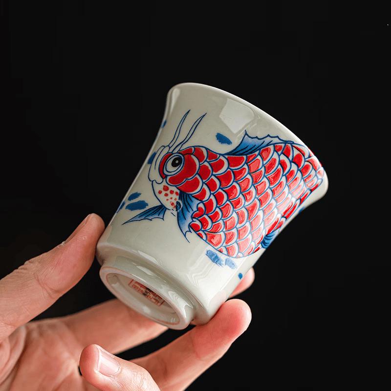 Chaxun Vintage Kung Fu Master Teacup Pair Set