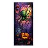 Halloween Window Cling Waterproof PVC Skull Spider Pumpkin Witch Grim Reaper Static Glass Sticker Home Office Party Decoration Decal