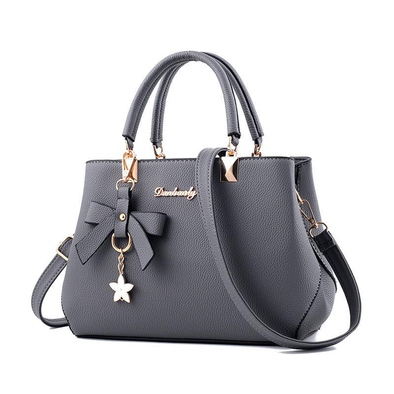 2025 Korean Style Fashion Bow Handbag: Women's Crossbody, Shoulder, Mommy Bag.