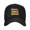 Custom Punk Beer Hub Baseball Cap for Women Unisex Breathable Beerhub Dad Hat Sports Snapback Hats