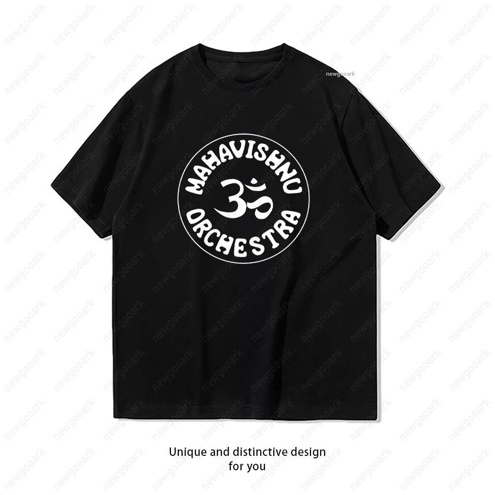 Retro Mahavishnu Orchestra Jazz Rock Band T Shirt Women Unisex Summer Fashion Casual Cotton Graphic T Shirts Boyfriend Girlfriend S