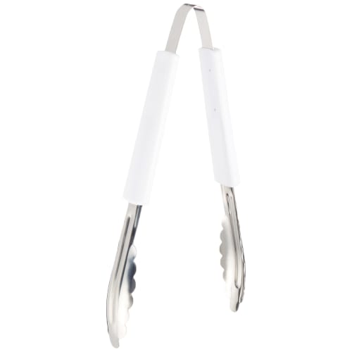 

Endo Shoji Commercial Multi-Tongs, White, 18-0 Stainless Steel, Made in Japan, BTVI401