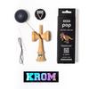 KROM Kendama Kendama KROM POP Chrome Pop 16cm Schwarz