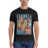 Summer Men Tshirt Brand Top CARMELA SOPRANO Essential TShirt Black Tshirts for Men Oversized T Shirt Mens Clothes