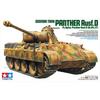 Tamiya 1/35 Military Miniature Series No. 345 German Army Medium Tank Panther D Type Plastic Mode...