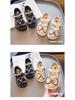 Girls' Mary Jane Leather Shoes: Black & White British Style, Super Soft Princess Performance Shoes for Spring & Autumn.