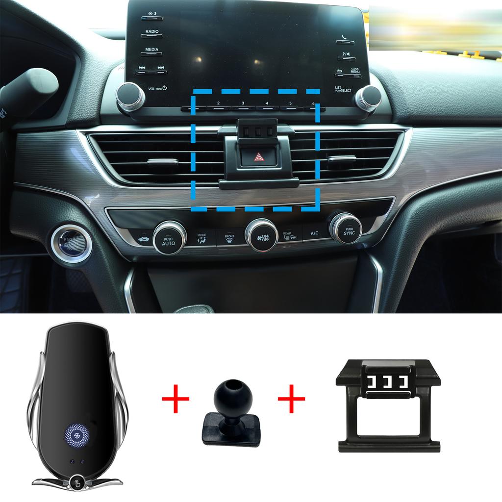 GPS Bracket Navigation Stand Auto Accessoriesr for Honda Accord 10th Gen 2018     Car Mobile Phone Holde