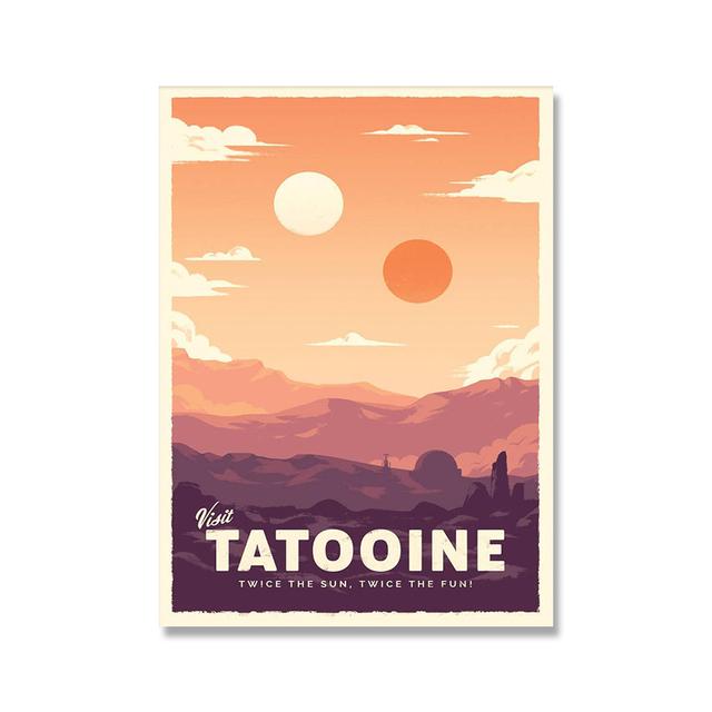 Poster di Viaggio Retro Paesaggistico, Poster di Montagna, Decorazioni Stampate, Dipinti Regalo per Soggiorno, Dipinti da Parete
