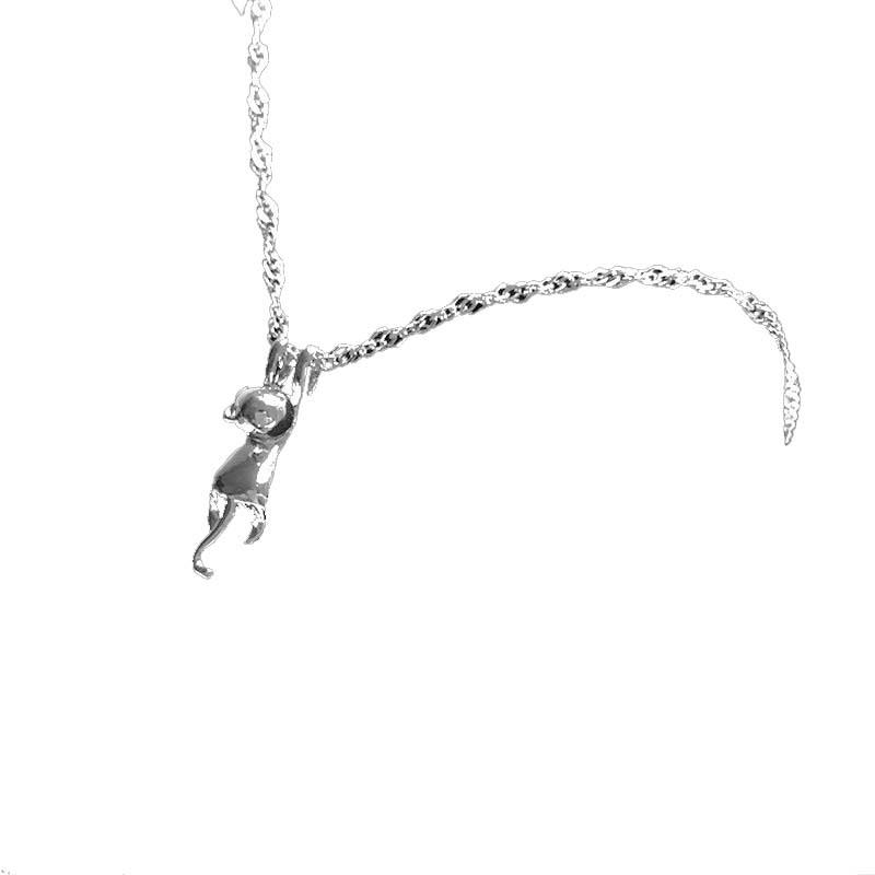 VENTFILLE Copper Necklaces Cats PendantsNecklaces Pure Kitty Womens Fashion Animal Personalized Gifts High Quality