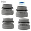 40mm To 1 1/2" Filter Hose Conversion Kit Above Ground Pool Adapter Connects Swimming Pool Hose Adapter Connection Nozzle