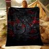 6 Size The Warm and Comfortable Dragon Soft Blanket, Suitable for Living Room,Room Sofa Available in All Seasons,Gift for Friend