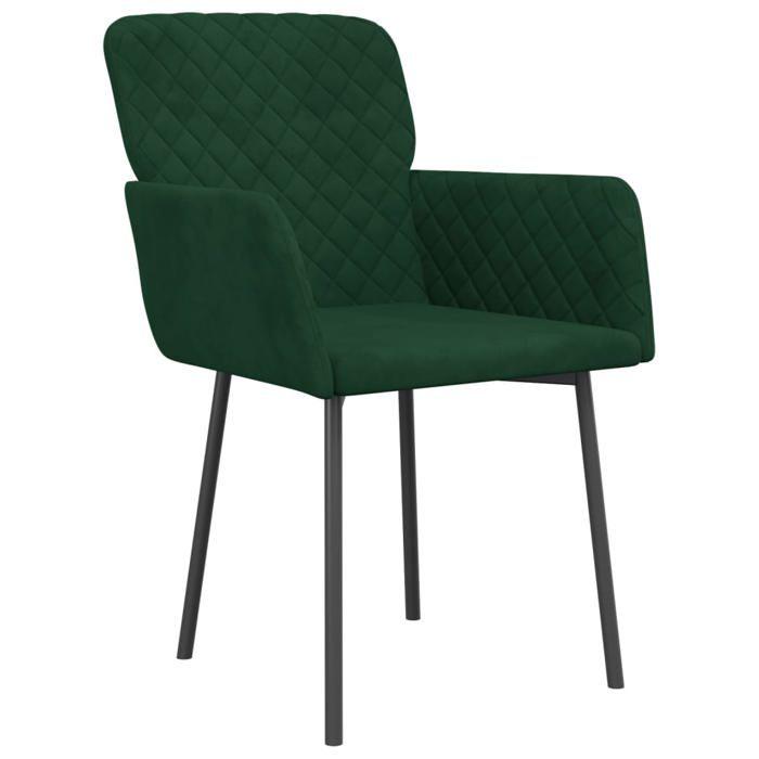 VidaXL 2x Chaises de Salle à Manger Fauteuils à Dîner Chaises de Cuisine Sièges à Dîner Chaises de Repas Restaurant 344781