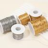 5 Meters Stainless Steel Gold Wire 0.3mm 0.4mm 0.5mm Thin Chain Bulk for Bracelets Chain Necklace DIY Jewelry Making Accessories
