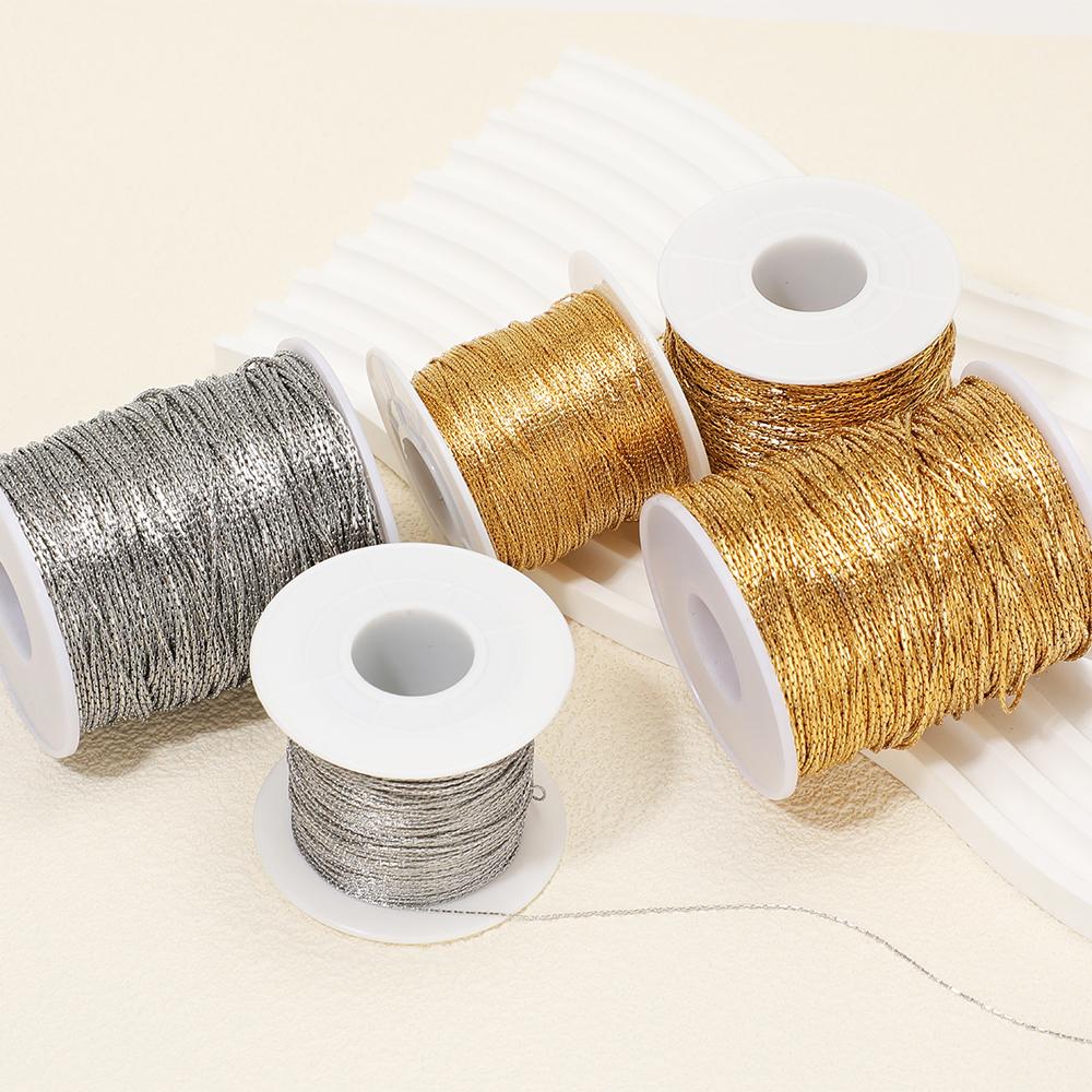 5 Meters Stainless Steel Gold Wire 0.3mm 0.4mm 0.5mm Thin Chain Bulk for Bracelets Chain Necklace DIY Jewelry Making Accessories