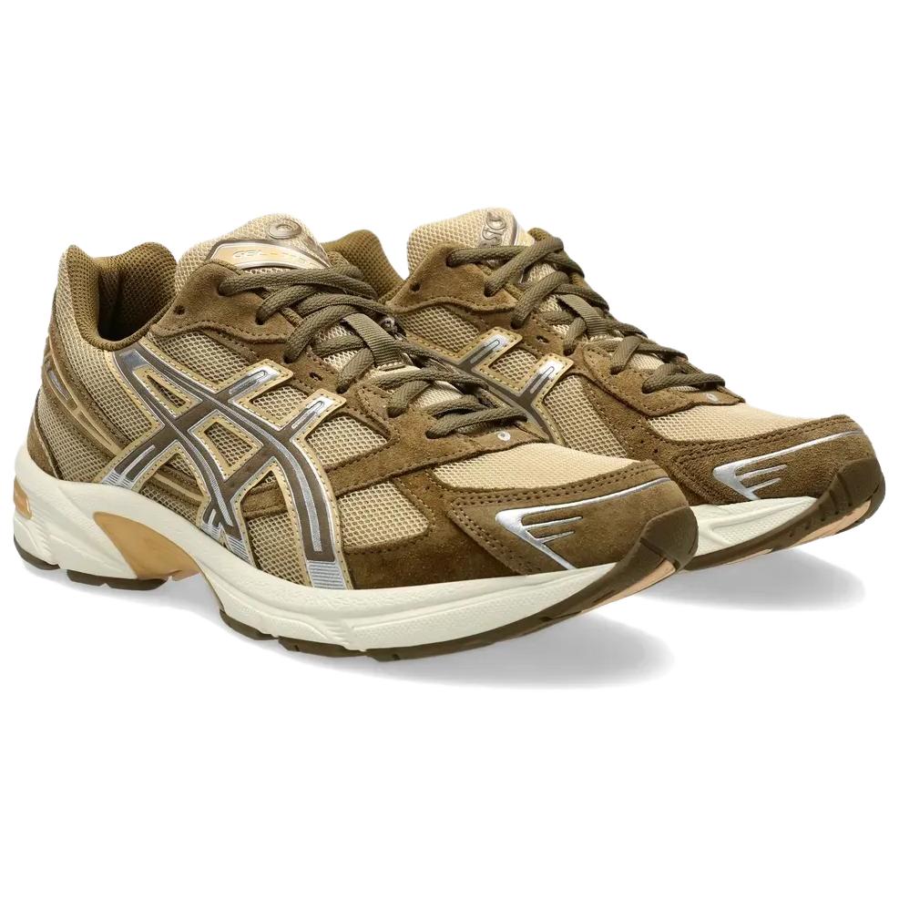 Asics Gel-1130 Amortecimento Macio Confortável Suporte Respirável Tênis de Corrida Tênis Unissex Marrom 1203A610-250