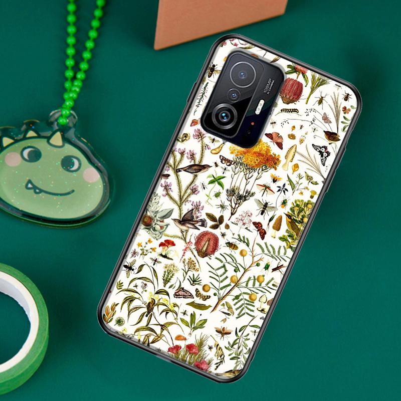 Garden Birds Case For POCO F5 X5 X3 Pro X4 F4 GT F3 M5s C40 Cover For Xiaomi 13 12 Lite 11T 12T Pro 12X