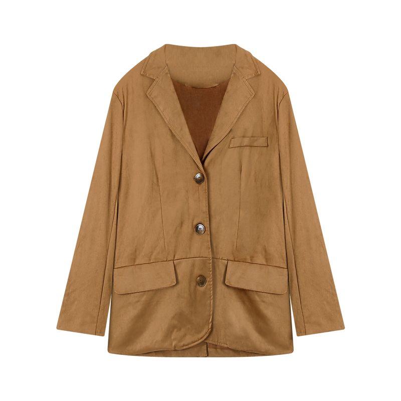 Maillard Suit Brown Suit Outwear Women's Camisole Autumn Sexy Pleated Skirt Skirt Three-Piece Suit