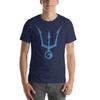 Poseidon Trident Tshirt Greek God Mythology Shirt Classics Trishula Graphic Printed Tshirt Simple Casual Men Daily Life Cool T